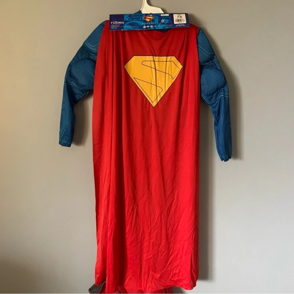 NWT. RUBIES DC Superman Kids Superhero Costume